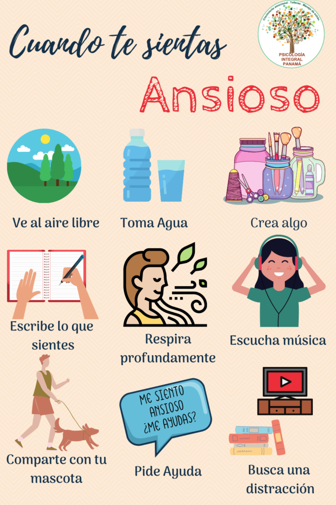 9 acciones para realizar cuando estamos ansiosos