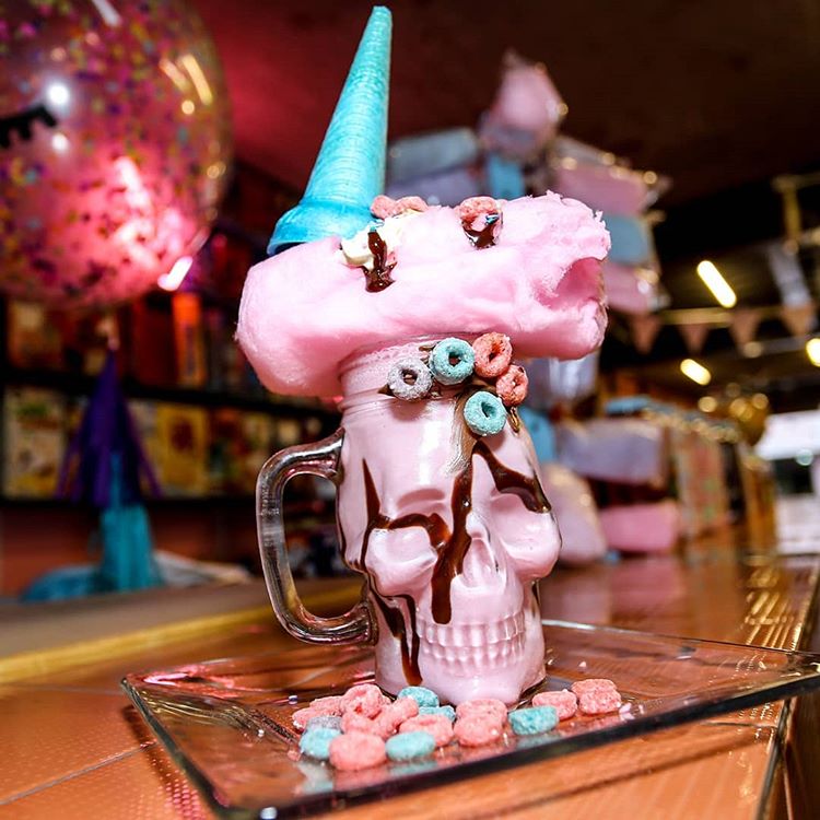malteada unicornio