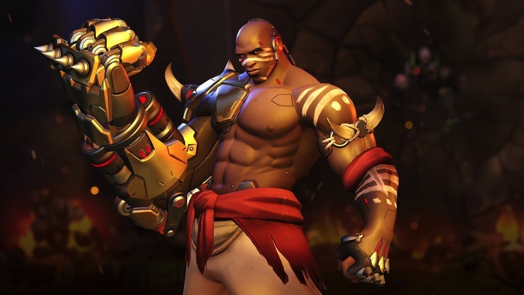Doomfist Overwatch online game fighter